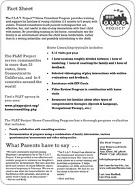 OCTS PLAY Project fact sheet image